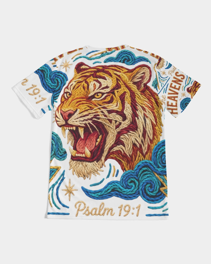 Psalm 19:1 "Heavens are Roaring" Men's Christian T-shirt